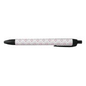 Abstract Geometric Aztec Pattern Zwarte Inkt Pen (Bodem)