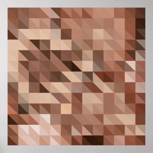 Abstract geometric background looks like stylized  poster (Voorkant)