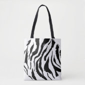 Abstract geometric background pattern. Trendy Mode Tote Bag (Voorkant)