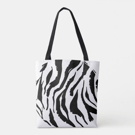 Abstract geometric background pattern. Trendy Mode Tote Bag (Achterkant)