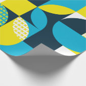 Abstract geometric background with squares,triangl cadeaupapier (Hoek)