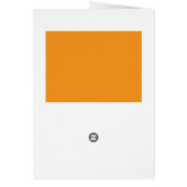 Abstract Geometric Circles Line Colorful Card (Achterkant)