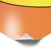 Abstract Geometric Circles Line Colorful Poster (Hoek)