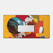 Abstract geometric colorful composition  bureaumat (Keyboard & Muis)