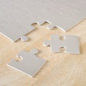 Abstract Geometric Floral Legpuzzel (Zijkant)