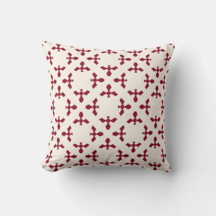 Abstract geometric floral pattern. Seamles Kussen