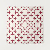 Abstract geometric floral pattern. Seamles Wandkleed (Voorkant (horizontaal))