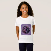 Abstract Geometric Girl's T-shirt (Voorkant volledig)