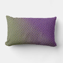 Abstract Geometric Gradient Checker Pattern 1278 Kussen