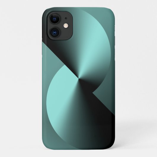 Abstract Geometric iPhone 11 Case (Achterkant)
