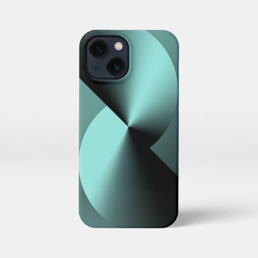 Abstract Geometric iPhone 13 Mini Case Hoesje (Achterkant)