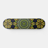Abstract Geometric Mandala Art Design Persoonlijk Skateboard (Horizontaal)