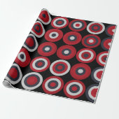 Abstract Geometric Pattern generative computationa Cadeaupapier (Uitgerold)