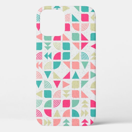 Abstract Geometric Pattern generative computationa Case-Mate iPhone Case (Achterkant)