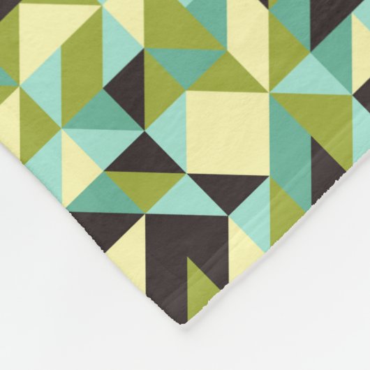 Abstract Geometric Pattern generative computationa Fleece Deken (Hoek)