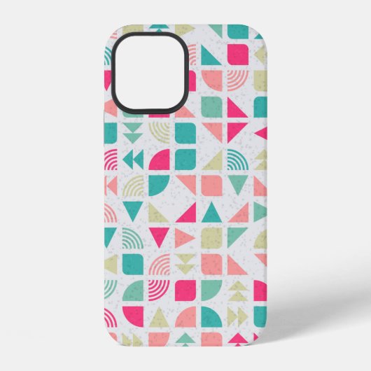 Abstract Geometric Pattern generative computationa iPhone Hoesje (Achterkant)