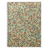 Abstract Geometric Pattern generative computationa Notitieboek (Voorkant)