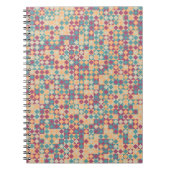 Abstract Geometric Pattern generative computationa Notitieboek (Voorkant)