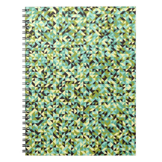 Abstract Geometric Pattern generative computationa Notitieboek (Voorkant)