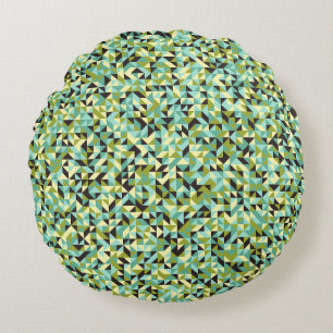 Abstract Geometric Pattern generative computationa Rond Kussen