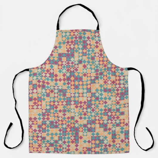Abstract Geometric Pattern generative computationa Schort (Voorkant)