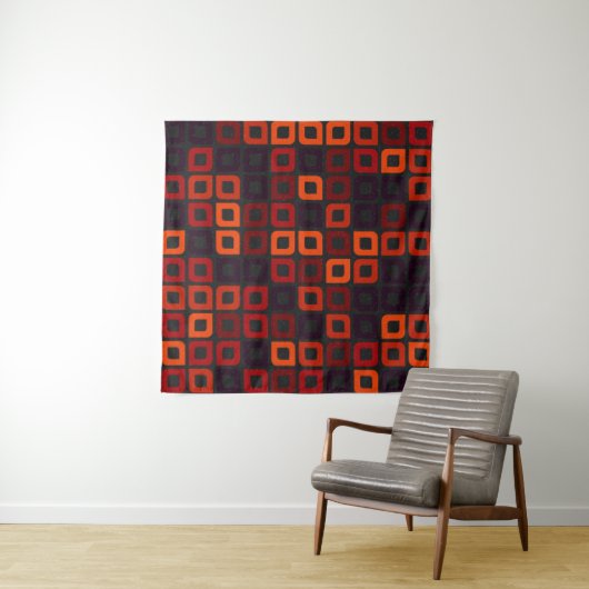 Abstract Geometric Pattern generative computationa Wandkleed (In Situ (horizontaal))