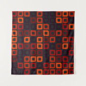 Abstract Geometric Pattern generative computationa Wandkleed (Voorkant)
