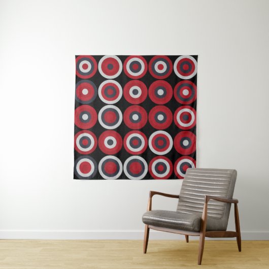 Abstract Geometric Pattern generative computationa Wandkleed (In situ)