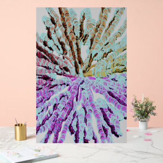 Abstract Geometric Pattern Poster  (Huwelijk)