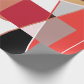 Abstract geometric pattern,  silk scarf shawl desi cadeaupapier (Hoek)