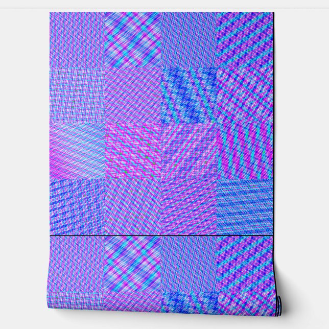 Abstract Geometric Pattern Wallpaper  Behang (Afrollen)