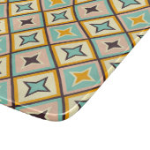 Abstract geometric pattern with diamond shapes snijplank (Hoek)