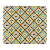 Abstract geometric pattern with diamond shapes snijplank (Voorkant)