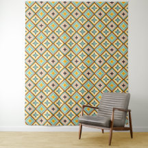 Abstract geometric pattern with diamond shapes
