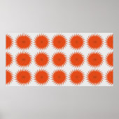 Abstract geometric pattern with stripes, lines. A Poster (Voorkant)