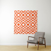 Abstract geometric pixelated seamless pattern. Mos Wandkleed (In situ)