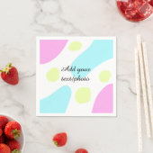 Abstract geometric shapes pastel add name photo ba servet (Insitu)