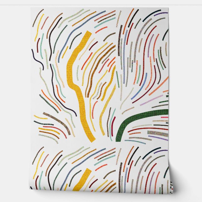 Abstract Geometric Wallpapers  Behang (Afrollen)