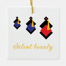 Abstract Geometric Women Modern Minimalist Keramisch Ornament