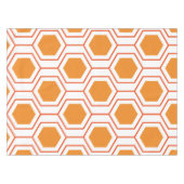 Abstract geometrical pattern in oranje and tafelkleed (Voorkant (Horizontaal))
