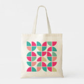 Abstract geometrisch 110421 tote bag (Achterkant)