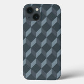 Abstract geometrisch achtergrondpatroon Case-Mate iPhone case (Achterkant)