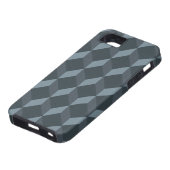 Abstract geometrisch achtergrondpatroon Case-Mate iPhone case (Onderkant)