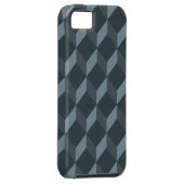 Abstract geometrisch achtergrondpatroon Case-Mate iPhone case (Back/Rechts)
