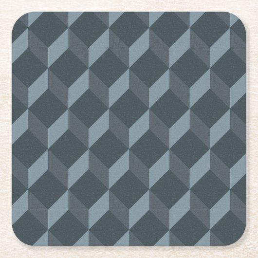 Abstract geometrisch achtergrondpatroon kartonnen onderzetters (Voorkant)