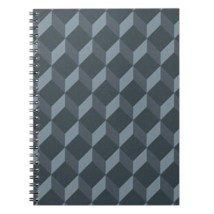 Abstract geometrisch achtergrondpatroon notitieboek