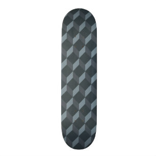 Abstract geometrisch achtergrondpatroon skateboard
