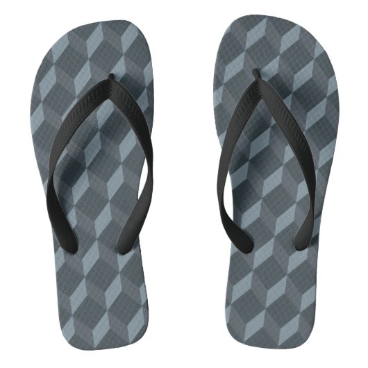 Abstract geometrisch achtergrondpatroon teenslippers (Voetbed)