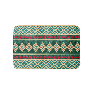 Abstract geometrisch Afrikaans stijlpatroon Badmat