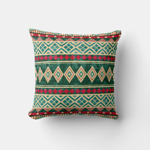 Abstract geometrisch Afrikaans stijlpatroon Kussen